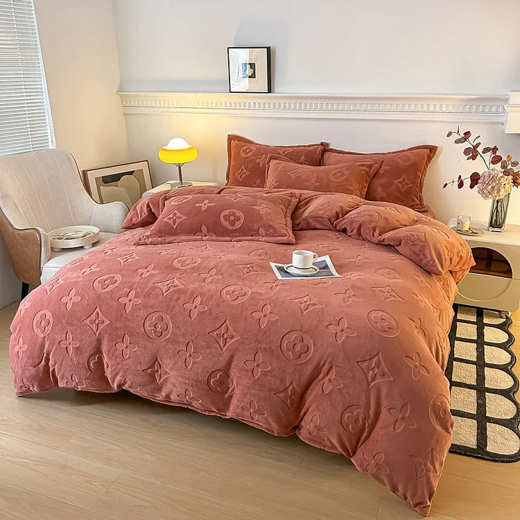Snūva VelvetDream™ 4-Piece Bedding Set (Duvet Cover + Fitted Sheet + 2 Pillowcases) us-canada - Snuva