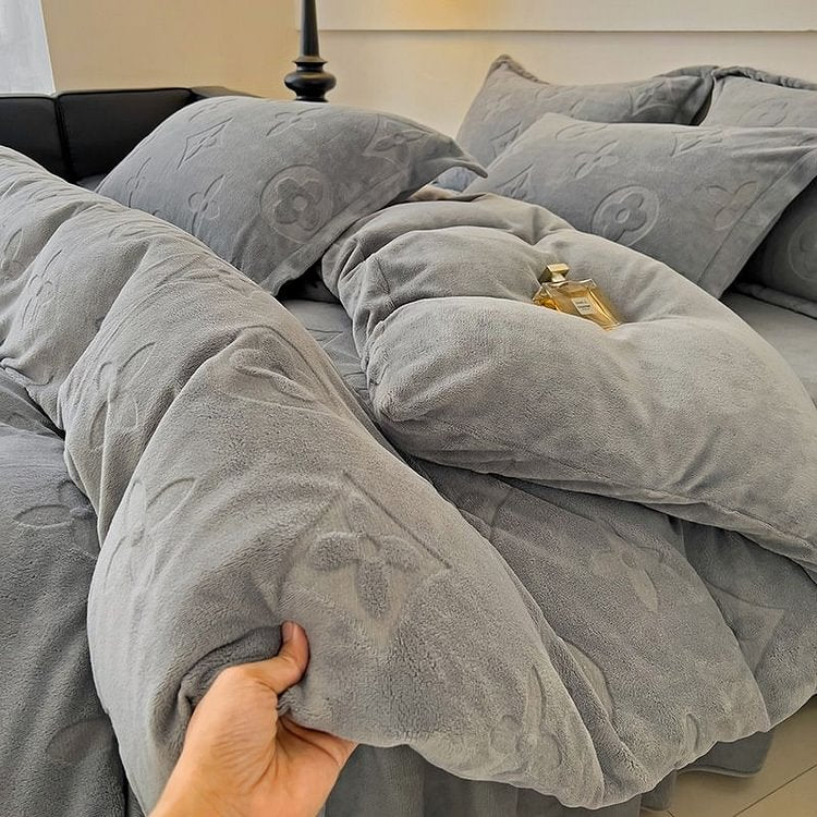 Snūva VelvetDream™ 4-Piece Bedding Set (Duvet Cover + Fitted Sheet + 2 Pillowcases) us-canada - Snuva