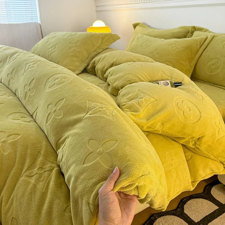 Snūva VelvetDream™ 4-Piece Bedding Set (Duvet Cover + Fitted Sheet + 2 Pillowcases) us-canada - Snuva