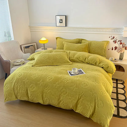 Snūva VelvetDream™ 4-Piece Bedding Set (Duvet Cover + Fitted Sheet + 2 Pillowcases) us-canada - Snuva