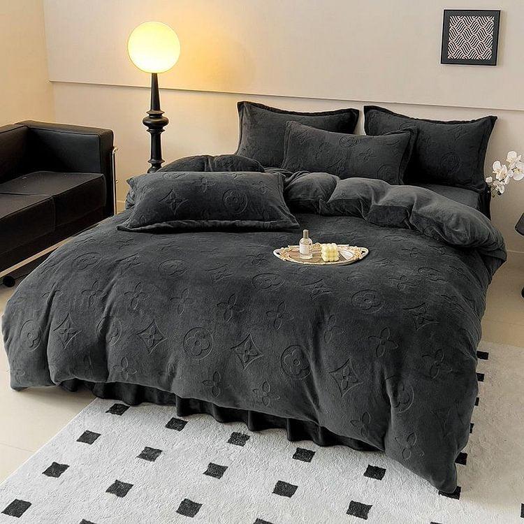 Snūva VelvetDream™ 4-Piece Bedding Set (Duvet Cover + Fitted Sheet + 2 Pillowcases) us-canada - Snuva