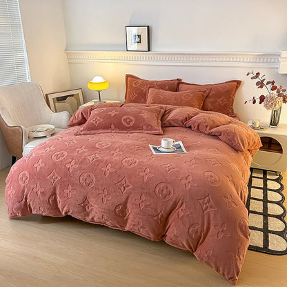 Snūva VelvetDream™ 4-Piece Bedding Set (Duvet Cover + Fitted Sheet + 2 Pillowcases) us-canada - Snuva