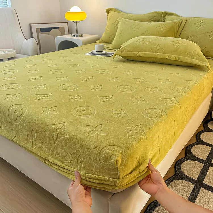 Snūva VelvetDream™ 4-Piece Bedding Set (Duvet Cover + Fitted Sheet + 2 Pillowcases) us-canada - Snuva