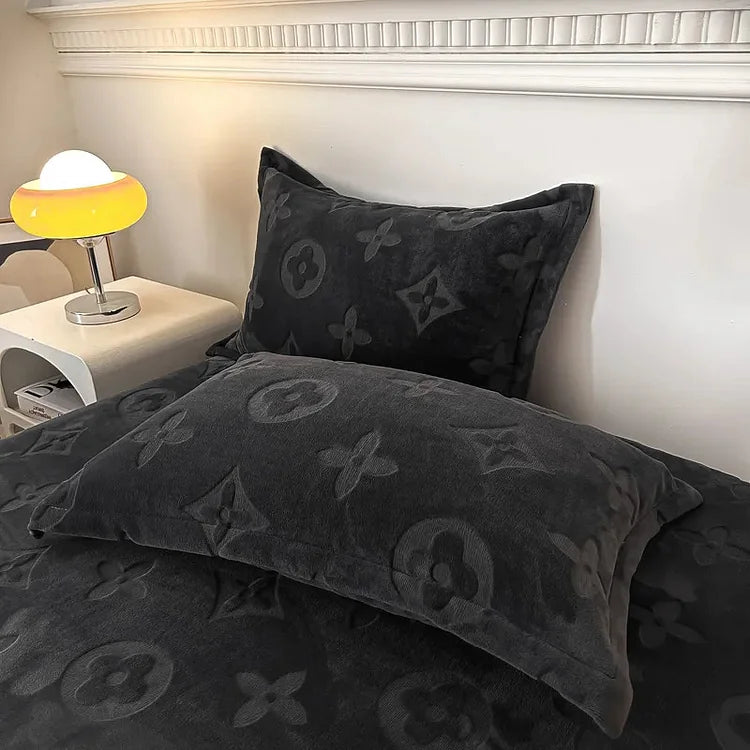 Snūva VelvetDream™ 4-Piece Bedding Set (Duvet Cover + Fitted Sheet + 2 Pillowcases) us-canada - Snuva