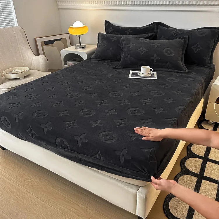 Snūva VelvetDream™ 4-Piece Bedding Set (Duvet Cover + Fitted Sheet + 2 Pillowcases) us-canada - Snuva